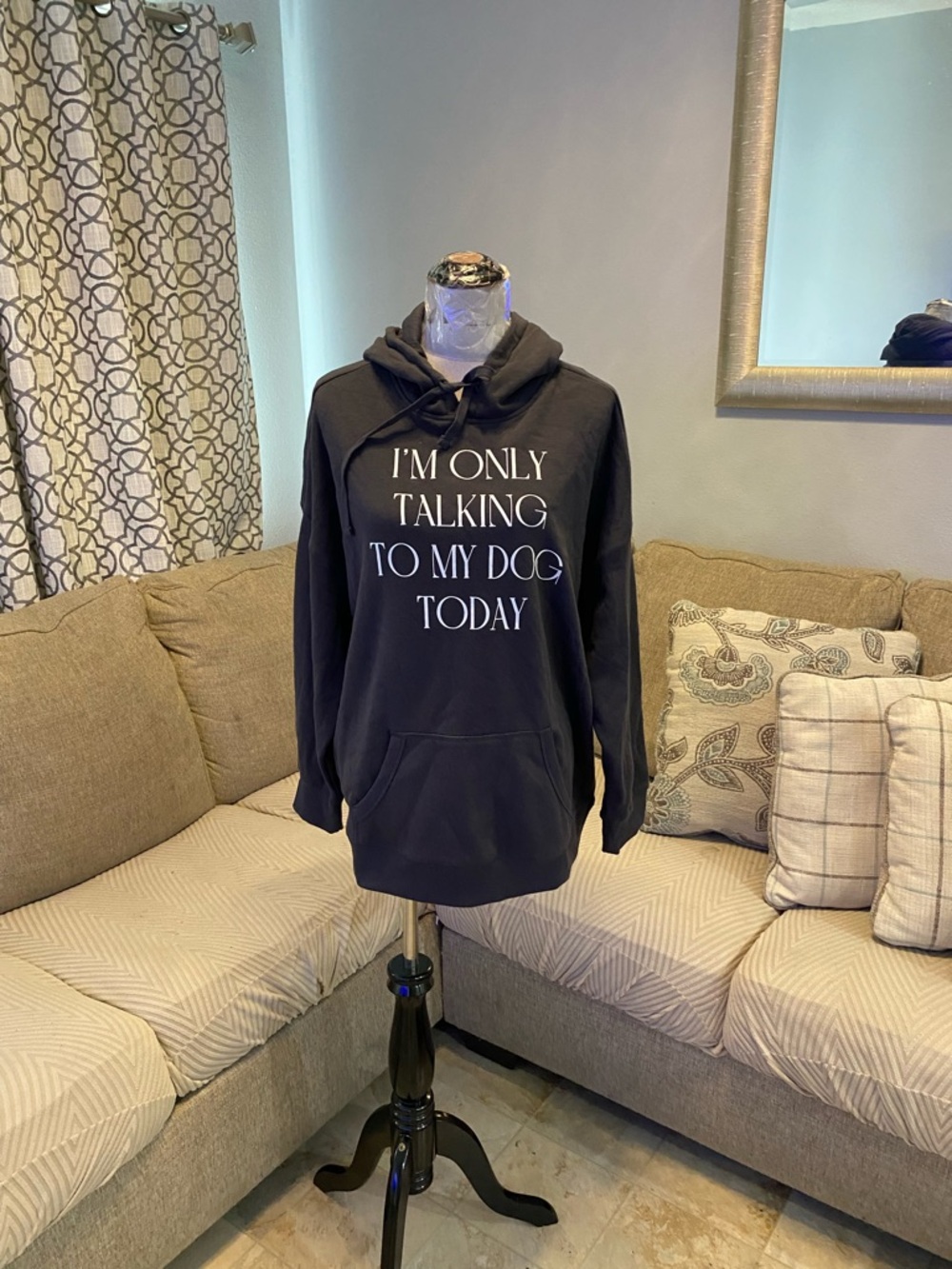 New TORRID Women M/L "I'm Only Talking to My Dog Today." Graphic shirt